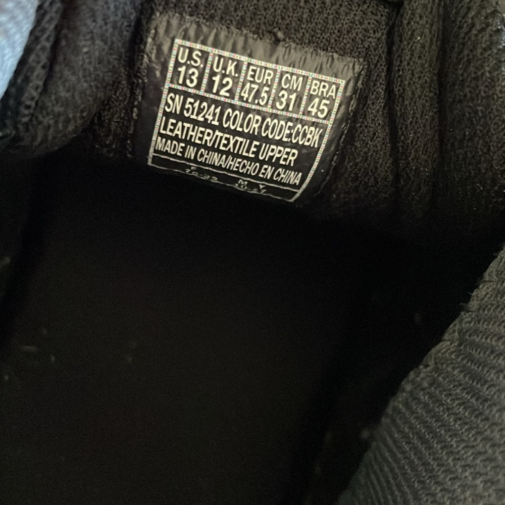 Skechers Sport Men Memory Foam Sneaker. Grey/Black - Picture 6 of 9